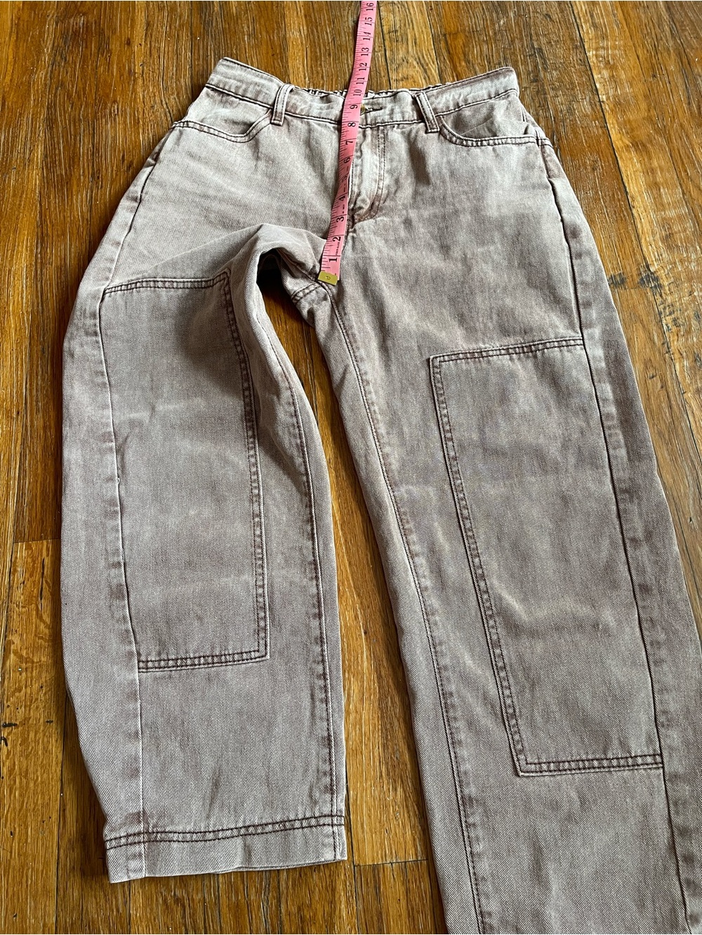 SHEIN Light Brown High-Waist Casual Pants - Picture 10 of 10